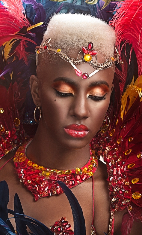 Red Riding Hood make up look by MAC Cosmetics for Zulu International