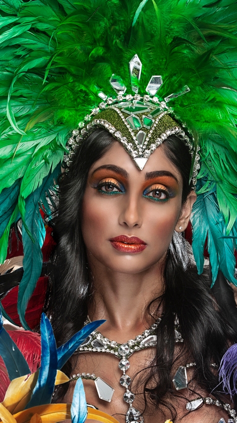 Saadiya Nakhuda as the Wicked Witch for Caribbean Bazaar